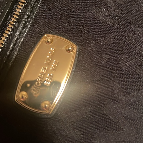 Michael Kors black canvas wristlet - Picture 9 of 9